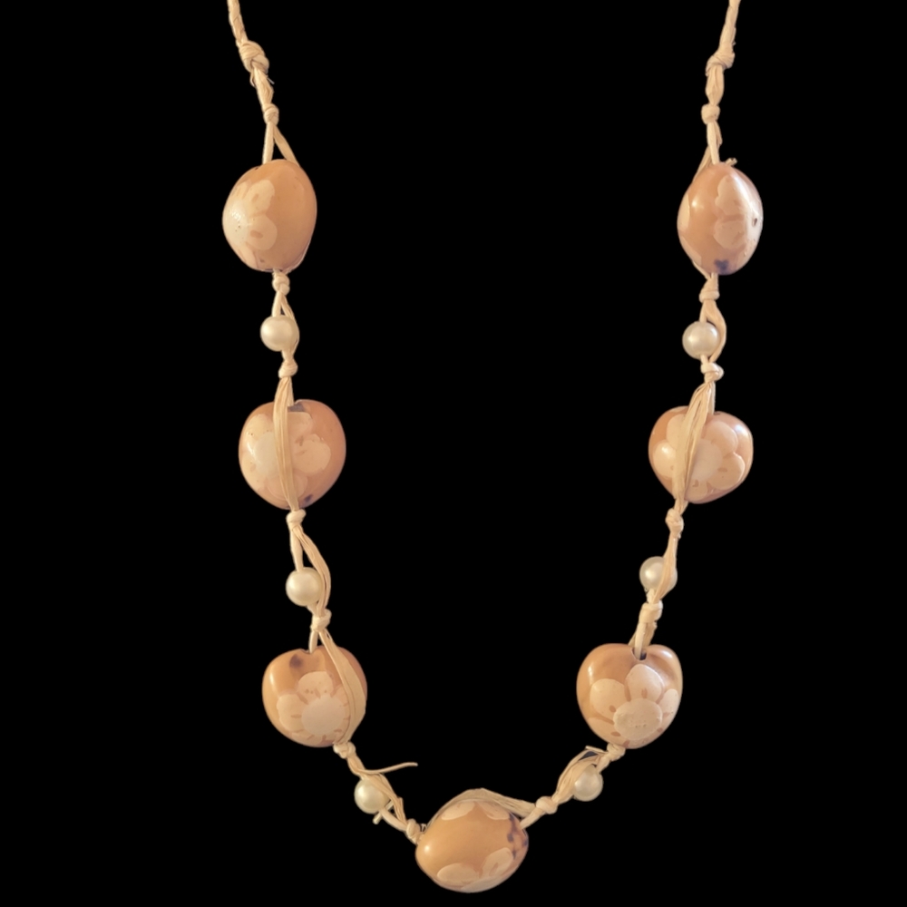 Wooden Bead Necklace